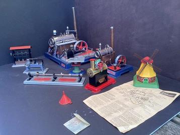 Wilesco - Jouet en étain - Wilesco stoommachine set D20, D6