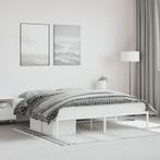vidaXL Bedframe metaal wit 180x200 cm, Verzenden, Nieuw