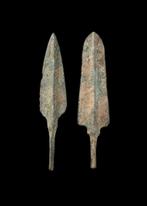 Bronstijd Brons Arrowhead paar (Zonder minimumprijs)