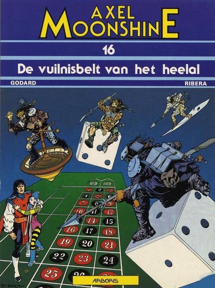 Axel Moonshine 16: De vuilnisbelt van het heelal / Axel, Boeken, Overige Boeken, Gelezen, Verzenden