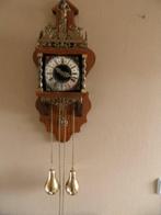 Horloge de Zaandam/Zaanse - Bois, Laiton - 1960-1970, Antiquités & Art, Antiquités | Horloges