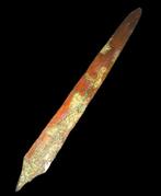 Luristan - Perzisch bronzen zwaard met rode patina -