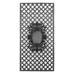 Deurroosters Deurrooster H:97 x B:60 Medaillon R 459, Doe-het-zelf en Bouw, Minder dan 80 cm, Verzenden, Minder dan 200 cm, Nieuw