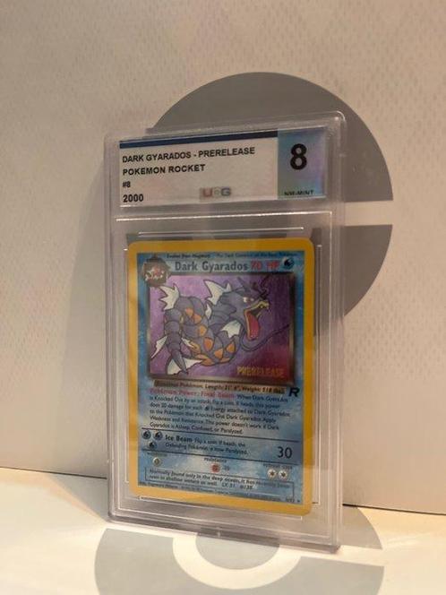 Wizards of The Coast - 1 Graded card - #8 DARK GYARADOS HOLO, Hobby & Loisirs créatifs, Jeux de cartes à collectionner | Pokémon