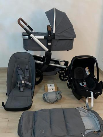 Joolz Day + kinderwagen Gorgeous Grey 3-in-1 Compleet Set beschikbaar voor biedingen