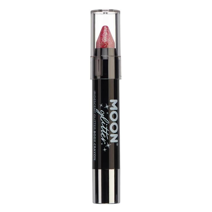 Moon Glitter Iridescent Body Crayons Cherry 3.2g, Hobby en Vrije tijd, Feestartikelen, Nieuw, Verzenden
