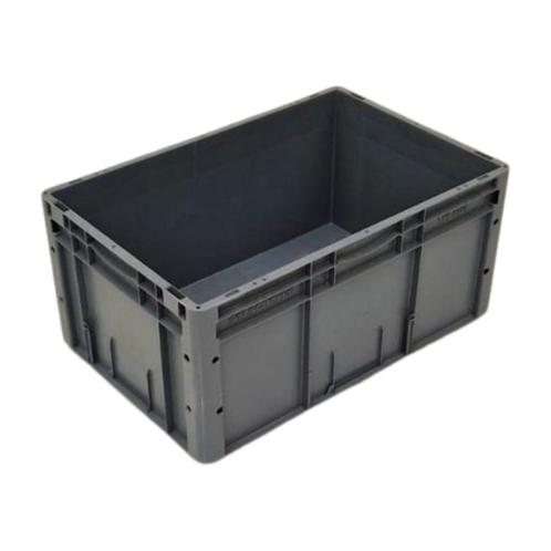 Stapelbak 600x400x280 euronorm donkergrijs gebruikt, Doe-het-zelf en Bouw, Overige Doe-Het-Zelf en Bouw, Ophalen of Verzenden