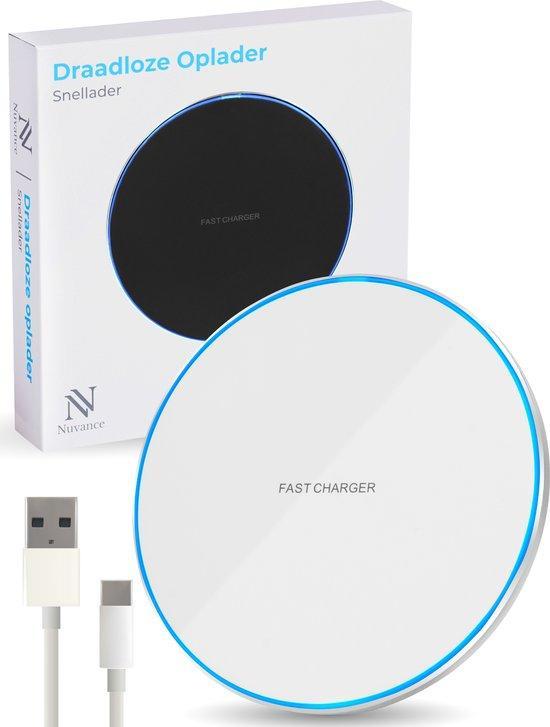 2dekans | Nuvance - Draadloze Oplader 15W - Inclusief Kabel, Télécoms, Batteries externes, Enlèvement ou Envoi