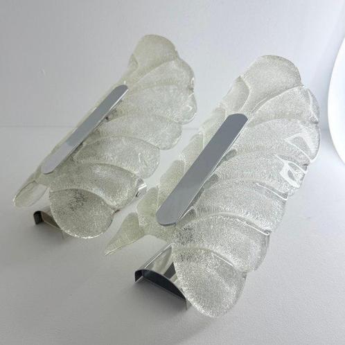 Carl Fagerlund / Orrefors (attr.) - Applique murale (2) -, Antiek en Kunst, Antiek | Meubels | Stoelen en Sofa's