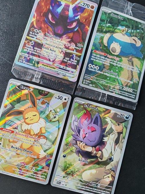 Pokémon Mixed collection - Eevee, Ns Zorua, Snorlax,, Hobby en Vrije tijd, Verzamelkaartspellen | Pokémon