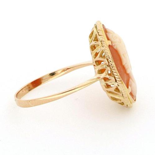 Zonder Minimumprijs - Ring - 18 karaat Geel goud, Handtassen en Accessoires, Ringen