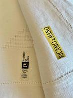 Linnen tafelkleed met spectaculair handgemaakt Siciliaans, Antiek en Kunst