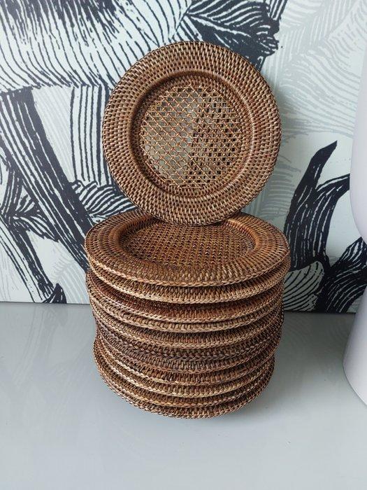 Flamant - Onderbord (12) - Rattan - Flamant Rattan, Antiek en Kunst, Antiek | Meubels | Tafels