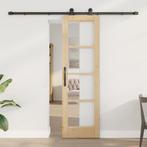 vidaXL Schuifdeur met Beugels ORKDAL61x198,5 cm, Doe-het-zelf en Bouw, Deuren en Vliegenramen, Verzenden, Nieuw