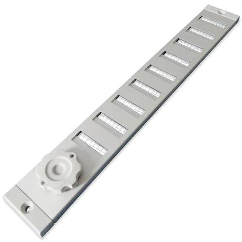 Aluminium afsluitbaar schuifrooster opbouw 300 x 30mm, Doe-het-zelf en Bouw, Ventilatie en Afzuiging, Nieuw, Verzenden