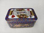 Doos - Metaal - Cloisonné kaartendoos, Antiek en Kunst