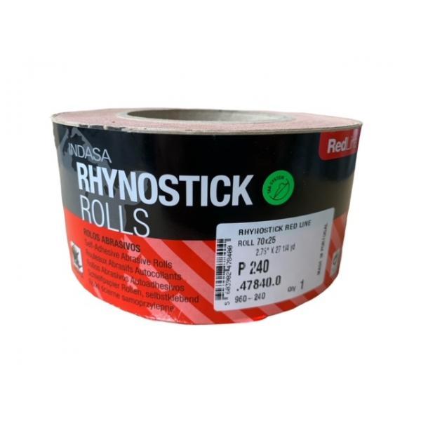 Zelfklevend schuurpapier 70mm breedt - 25 meter Indasa Rh..., Autos : Divers, Outils de voiture, Envoi