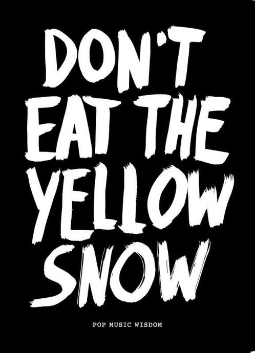 Dont eat the yellow snow 9789063692889 Marcus Kraft, Boeken, Kunst en Cultuur | Beeldend, Zo goed als nieuw, Verzenden