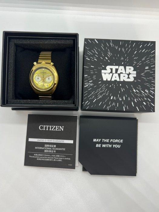Citizen - Star Wars C-3PO Bullhead Chronograph Eco Drive, Handtassen en Accessoires, Horloges | Heren