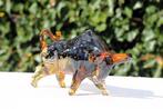 sculptuur, Beeld bull in murano stijl - 17 cm - Glas