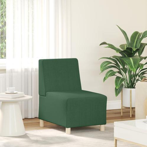 vidaXL Modulaire Sofa Eenheid Armless Jungle groen 55 x 74 x, Huis en Inrichting, Zetels | Zetels, Nieuw, Verzenden