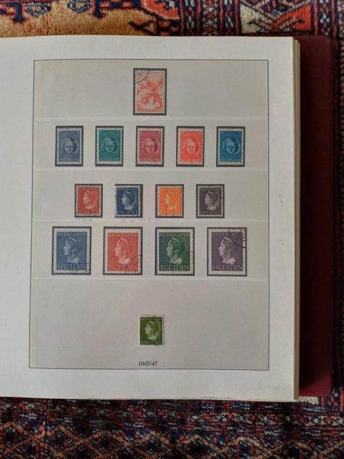 Nederland 1945/2001 - Onvolledige verzameling in 5 Lindner, Postzegels en Munten, Postzegels | Nederland