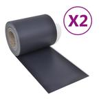 vidaXL Écrans dintimité de jardin 2 pcs PVC 70x0,19 m, Jardin & Terrasse, Verzenden, Neuf