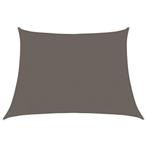 Schaduwdoek 4/5x3m Antraciet | Retour Deal | 46% korting, Tuin en Terras, Schaduwdoeken, Verzenden, Nieuw