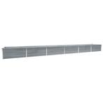 Verhoogde Plantenbak Grijs | Retour Deal | -35%, Tuin en Terras, 100 cm of meer, Verzenden, Nieuw, Metaal