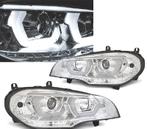 Phares Pour Bmw X5 E70 07-13 Led Angel Eyes Chromé, Auto-onderdelen, Verzenden, Nieuw