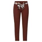 Cambio • donkerbruine pantalon Krystal • 36, Verzenden