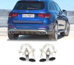 EMBOUTS D´ÉCHAPPEMENT MERCEDES GLC C253 X253 15-18 LOOK AMG, Verzenden