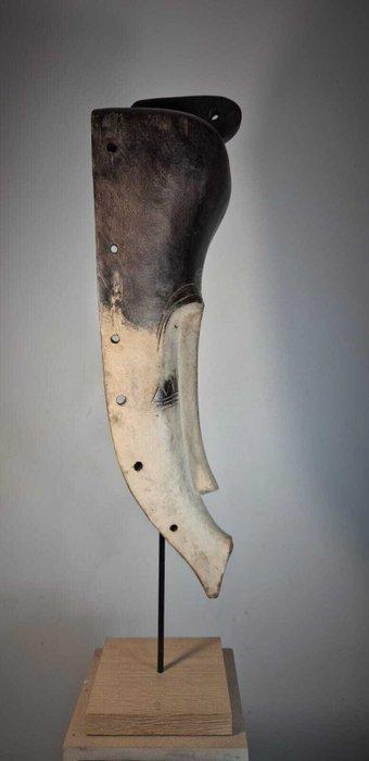 Prachtig masker van gerechtigheid - Fang Ngil bulu - Groot, Antiquités & Art, Art | Art non-occidental