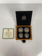 Canada. 5, 10 Dollars 1976 Olympic Coin Proof Set (Zonder, Postzegels en Munten