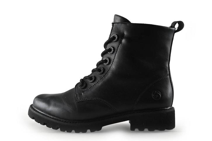Remonte Veterboots in maat 38 Zwart, Kleding | Dames, Schoenen, Zwart, Zo goed als nieuw, Overige typen, Verzenden