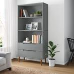 vidaXL Boekenkast MOLDE 85x35x170,5 cm massief grenenhout, Huis en Inrichting, Verzenden, Nieuw