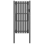 vidaXL Poort 1x2,5 m staal antraciet, Tuin en Terras, Verzenden, Nieuw