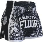 Fluory Sak Yant Tiger Muay Thai Kickboks Broek Zwart MTSF66, Vêtements | Hommes, Vechtsport, Verzenden