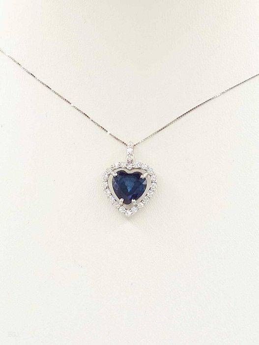 Zonder minimumprijs - Halsketting - 18 karaat Witgoud, Bijoux, Sacs & Beauté, Colliers