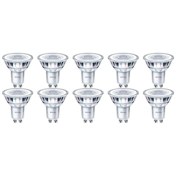 PHILIPS LED Spot 10 Pack - CorePro 827 GU10 Fitting - 4.6W W, Maison & Meubles, Lampes | Spots, Envoi