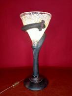 Tafellamp - Glas, Hars/polyester, Antiek en Kunst, Curiosa en Brocante
