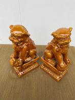 sculptuur, No - 190 mm - honden of leeuw - 2000, Antiek en Kunst