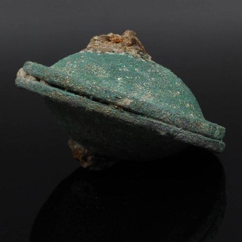 Romain antique Bronze Paire de cymbales, Verzamelen, Mineralen en Fossielen