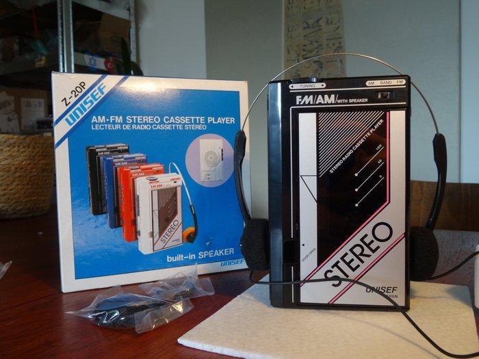 UNISEF - Z-20P Draagbare cassettespeler, TV, Hi-fi & Vidéo, Radios