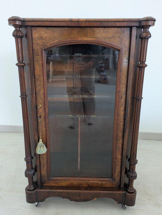 Vitrinekast - Hout, Glas - Vetrinetta musicale XIX, Antiek en Kunst, Antiek | Overige Antiek