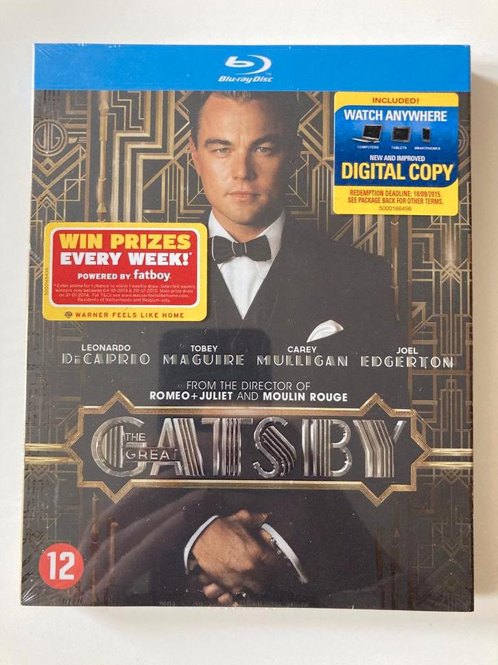 THE GREAT GATSBY (IN SEAL) (BLURAY), Cd's en Dvd's, Blu-ray, Gebruikt