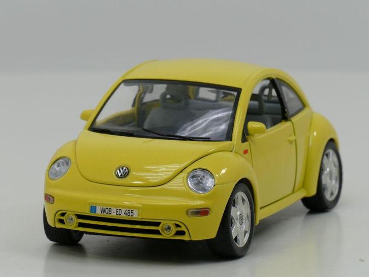 Schaal 1:18 Bburago 3347 VW New Beetle / Kever #87, Hobby en Vrije tijd, Modelauto's | 1:18, Gebruikt, Ophalen of Verzenden