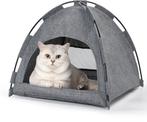 Kattenmand - Kattenhuis - Wigwam - Grijs - Nobleza, Dieren en Toebehoren, Kattenmanden, Verzenden, Nieuw