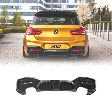 Diffuseur Pour Bmw F20 Lci 15- Look Cs Noir Brillant, Verzenden