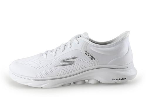 Skechers Instappers in maat 42 Wit | 5% extra korting, Kleding | Heren, Schoenen, Wit, Zo goed als nieuw, Overige typen, Verzenden